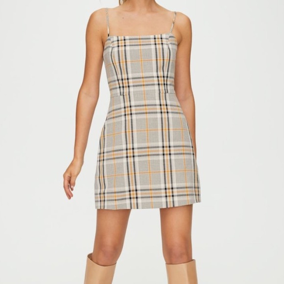 Aritzia • Wilfred Isabelle sleeveless plaid dress - Picture 6 of 8
